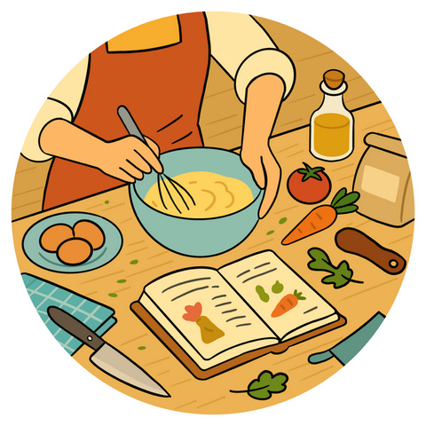 cours de cuisine en dordogne picto Caruso24